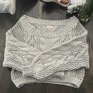 Gray Knit Sweater